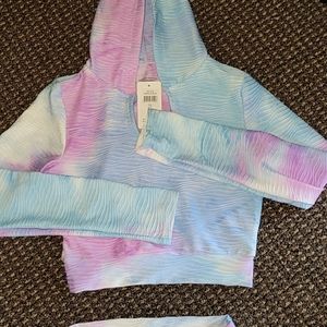 Matching hoodie/leggings Size-s/m